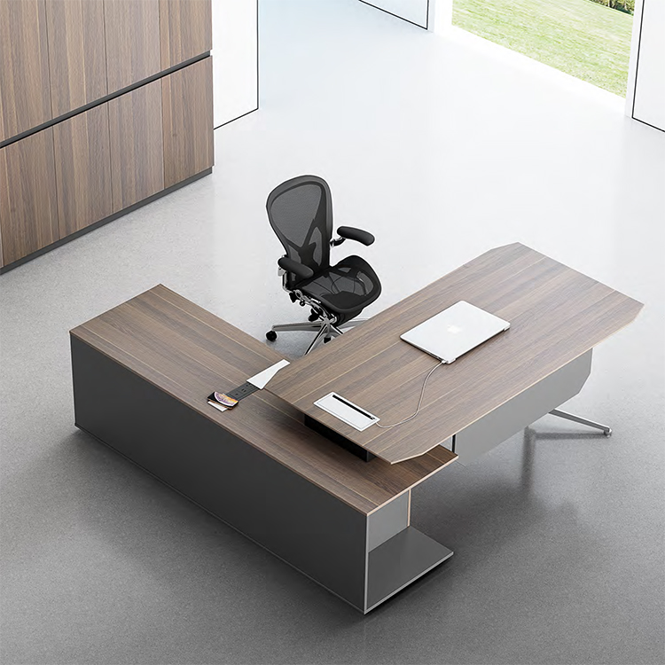Patas de escritorio simples de acero inoxidable para escritorios administrativos del personal
