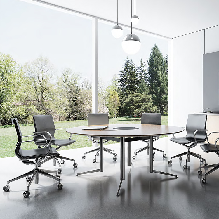 Mesa de conferencia minimalista moderna Mesa de negociación de muebles de oficina