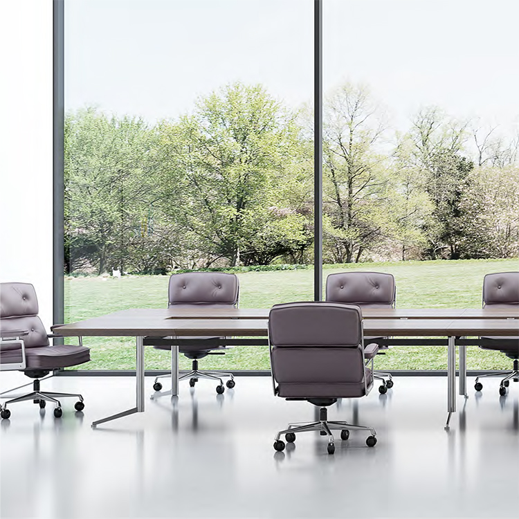 Mesa de conferencia minimalista moderna Mesa de negociación de muebles de oficina